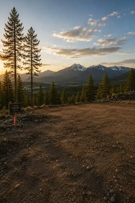 Open Montana land ready for a new build