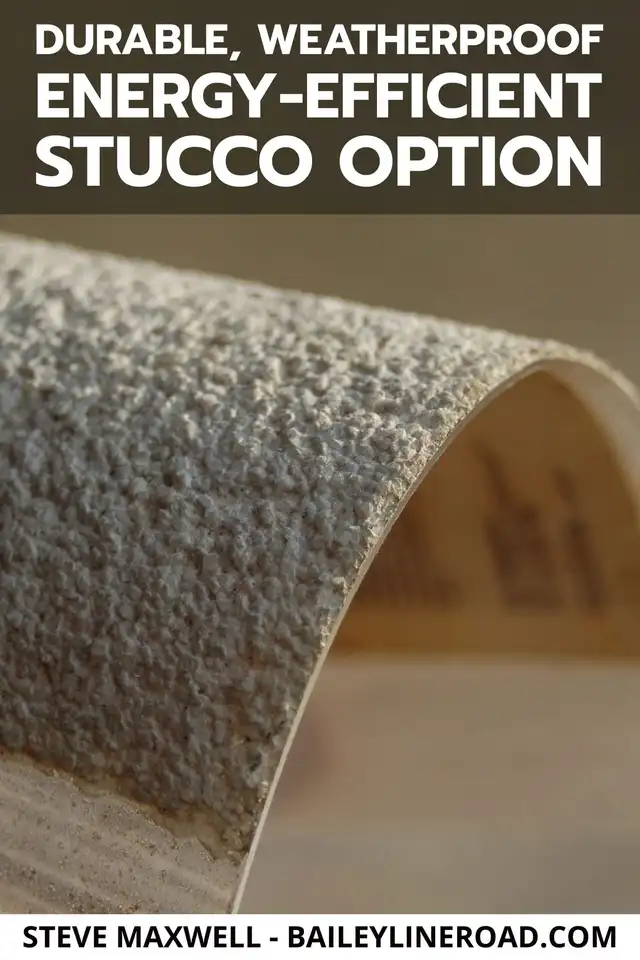 A roll of stucco finish texture